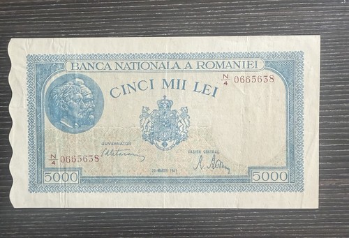 Romania 5000 lei march - 5000, 1945