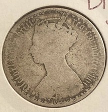 1868 Queen Victoria Silver