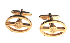 Dunhill Cufflinks Gold Plated
