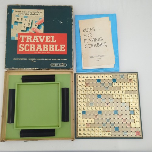 Spears vintage travel scrabble - spears,
