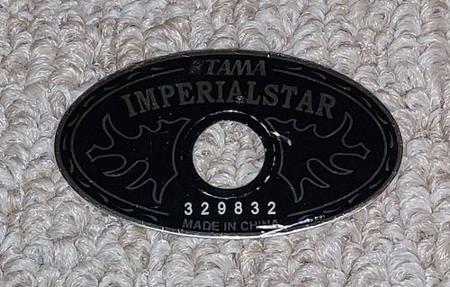 Tama imperialstar drum badge - tama,