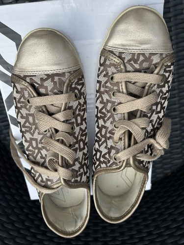 Dkny ladies monogram gold - dkny, &