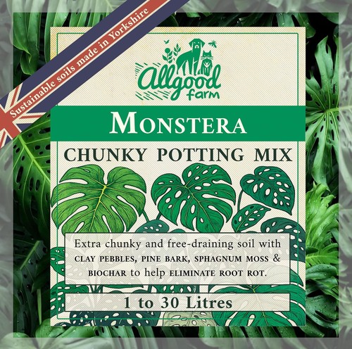 Monstera soil chunky aroid - monstera,