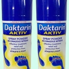 Daktarin Aktiv Spray Powder 100g | Antifungal X 2
