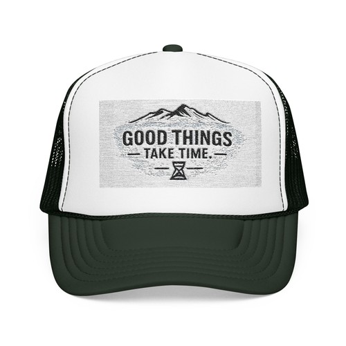 Foam trucker hat - foam,