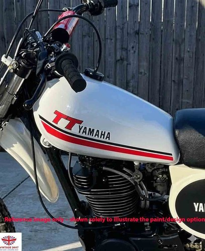 Fit for yamaha tt500 - fit, white