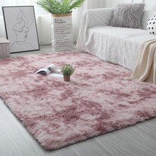 Soft Fluffy Rugs Large Shaggy Rug Living Room Bedroom Anti-Slip Carpet Floor Mat