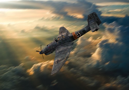 Junkers ju87 stuka dive - ,