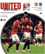 Manchester Man United Utd vs Everton 2025/26 FA Premier League Programme 