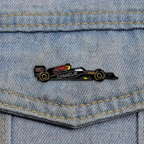 Redbull racing enamel pin - redbull,