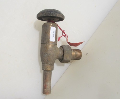 Vintage brass radiator tap - vintage,