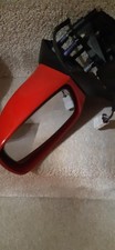 Puma MKI 2002 Driver's side mirror - Red With Black Trim