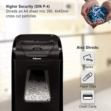 Commercial Paper Shredder Industrial 12 Sheet Cross Cut Heavy Duty Home Office