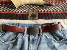 Levi's XX Leather Belt Made