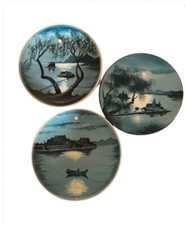 Hand Painted Terracotta 3 Wall