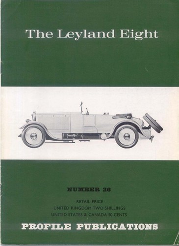 Leyland eight profile - leyland,