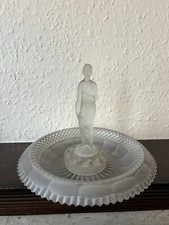 Art Deco Frosted Glass Center