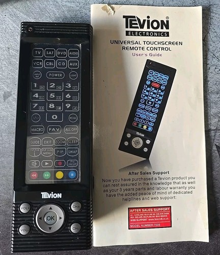 Tevion fascin8 univeral remote - univeral,