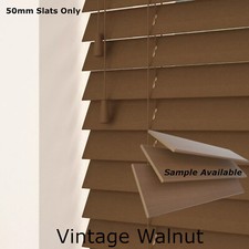 Natural Wood Venetian Blinds | Decora Starwood | Made to Measure| Dark Oak