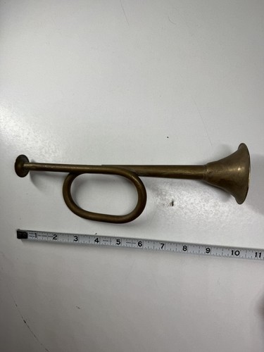 Marching bugle blowing - blowing,