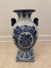 Blue and White Asian Inspired