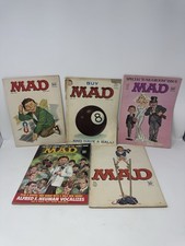 Lot of 8 Vintage MAD Magazines