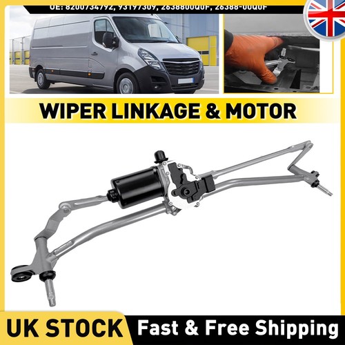 Front windscreen wiper motor - windscreen,