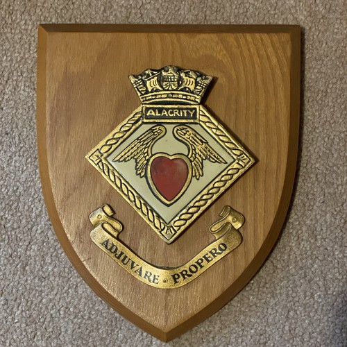 Vintage hms alacrity royal - vintage,