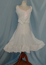 Frilly Antique Dress Slip