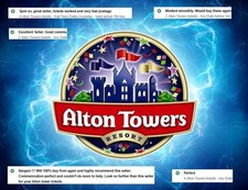 Alton towers tickets inc - x4-, (inc