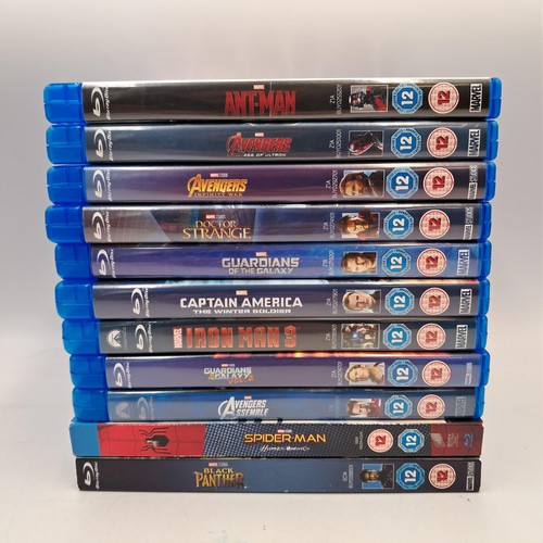 Marvel blu ray job lot - job, 11