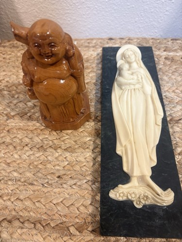 Vtg made italy mary jesus - vtg.,