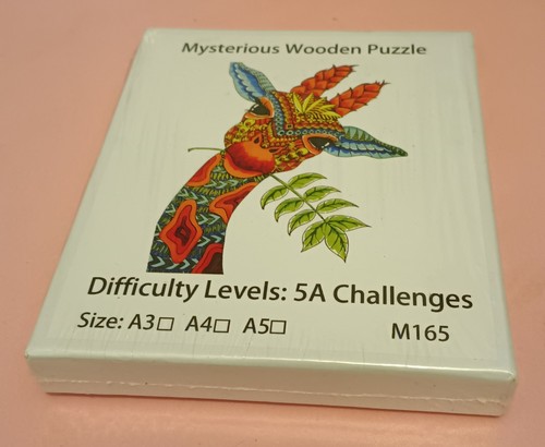 Mysterious wooden puzzle - wooden,