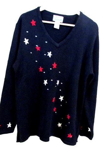 Warm women navy - blue, sweater