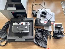 Leica M11 60.3MP Digital Rangefinder Camera Silver Chrome + Accessories