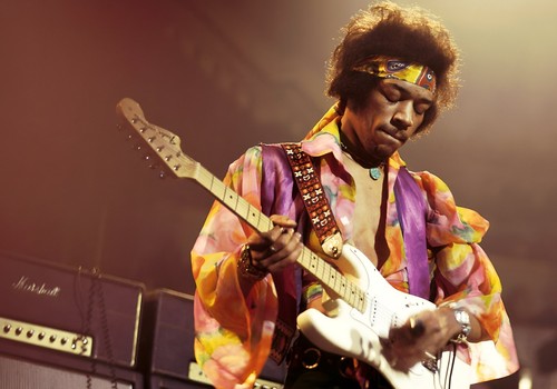 Jimi hendrix poster brand - a4,