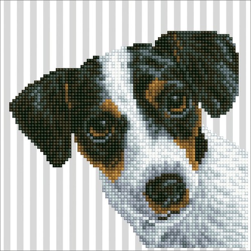 Diamond painting kit beagle - diamond,