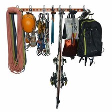 Climbing equipment wall