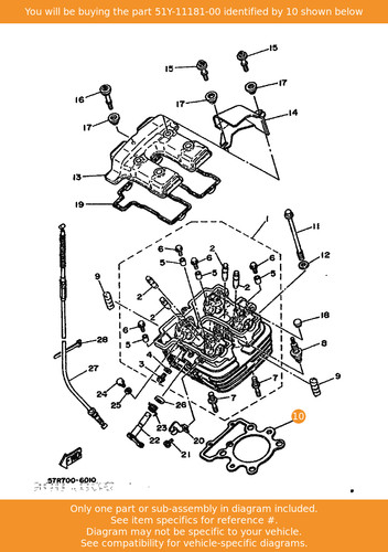 Yamaha gasket cylinder - yamaha,