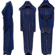Women's Luxury Blue Stone Work