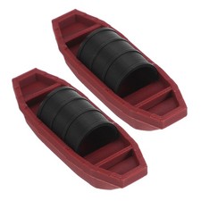  2 Pcs Small Sailboat Model