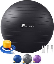 ROMIX Exercise Ball, 55cm 65cm
