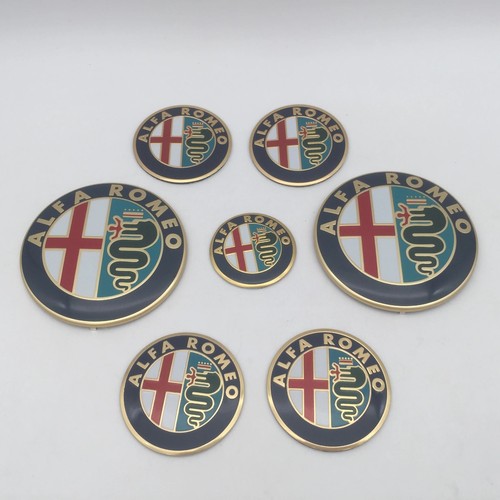 Alfa romeo 7pcs - romeo, gold