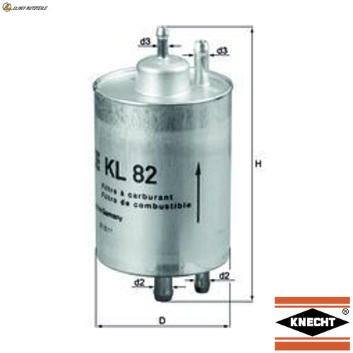Fuel filter for - kl,