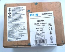 20 x Eaton Bussmann - BAO63M80 - 63A 500Vac - Bussmann Series  BS88-2 Fuses