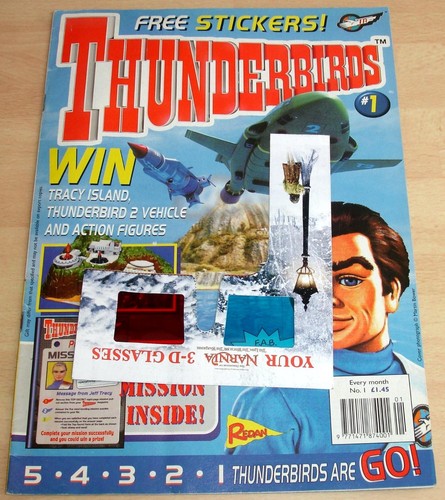 Thunderbirds magazine - thunderbirds,