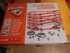 Quercetti 10.5m Roller Coaster with Winners 3D 3.5cm large marbles Age 6+