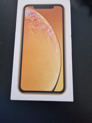 Iphone yellow 128gb - xr, box