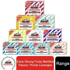 Fisherman?s Friend Extra Strong Fruity Menthol Flavour Throat Lozenges 25g, 24pk