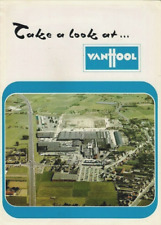 Van Hool Coach Bus & Semi-Trailer 1975 UK Market Foldout Corporate Brochure